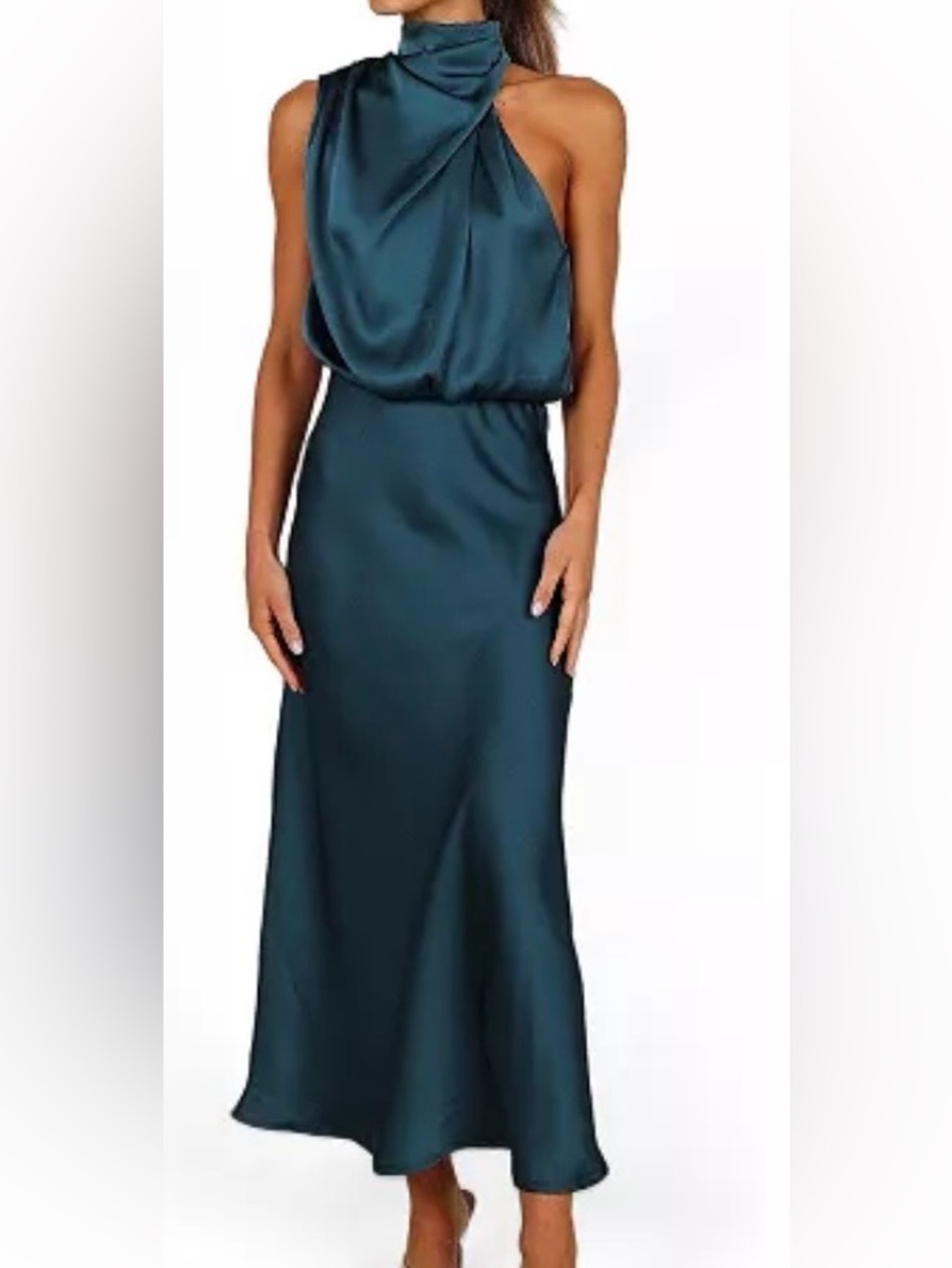 Petal and Pup Annabelle XS dark teal dress